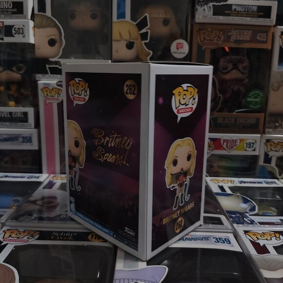 Funko Pop Rocks Britney Spears Circus #262 - Mint Condition - Picture 3 of 6